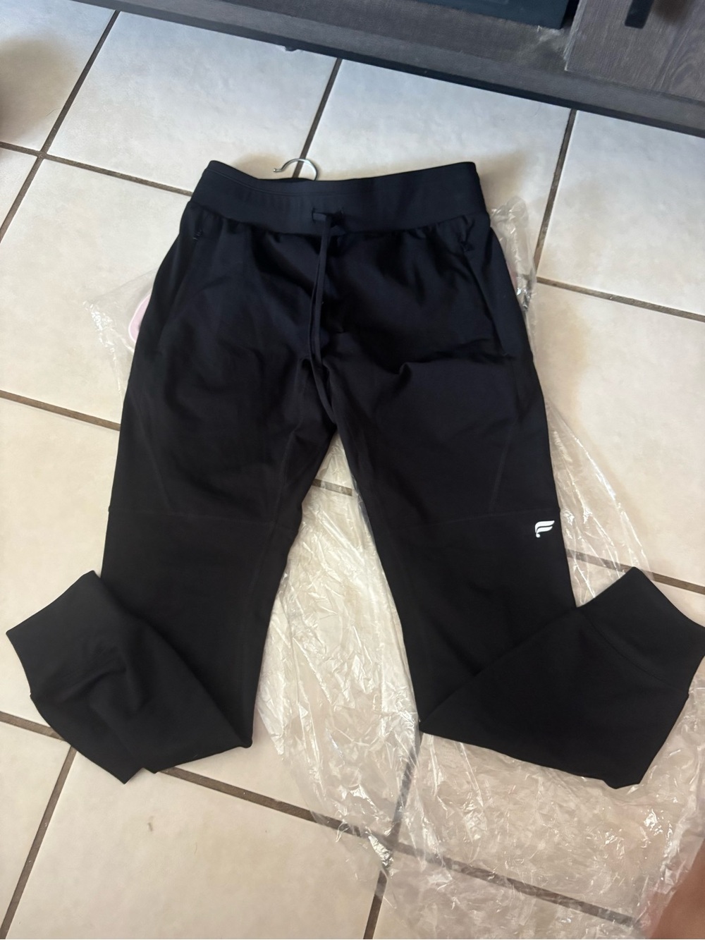 Fabletics Black Kids Jogger Sweatpants